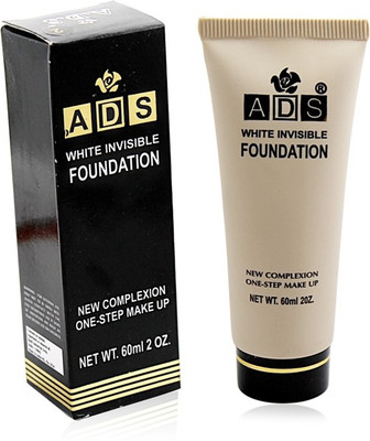 

ADS WHITE INVISIBLE FOUNDATION Liner & Rubber Band -PHGU Foundation(Beige, 60 ml)