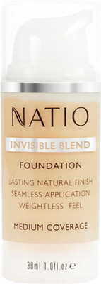 Natio Invisible Blend Foundation(Light Honey)