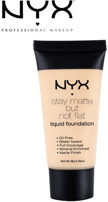 

Nyx Stay Matte But Not Flat Liquid Foundation(SMF 04 - Creamy Natural)
