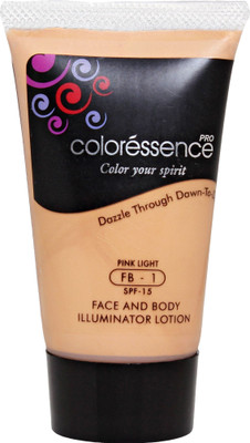 

Coloressence Face & Body Illuminator Lotion Foundation(Pink Light FB - 1)
