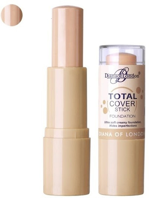 

Diana of London Total cover Stick Foundation501Rose Cover 11 GM Foundation(501-Rose Cover, 11 g)
