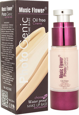 

Music Flower Photo Genic Over time Base Foundation(PURPLE)