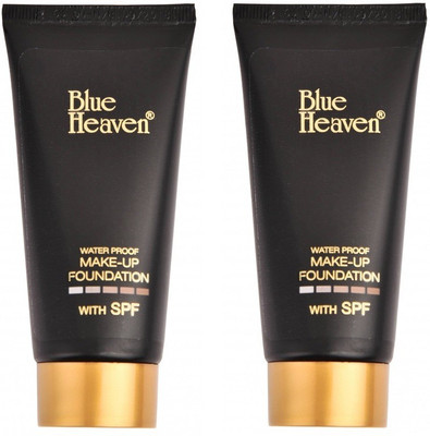 

Blue Heaven Tube 50ml( Set of 2 Pc ) Foundation(Natural, 50 ml)