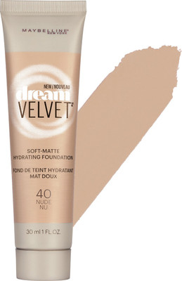 

Maybelline New York Dream Velvet Foundation(Nude 40)