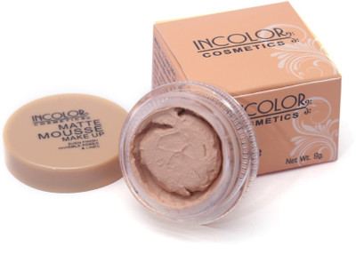 

Incolor Matte Mousse Foundation(Soft Beige, 9 g)