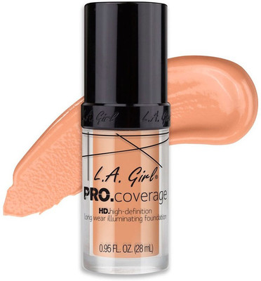 

L.A. Girl HD Pro Coverage Foundation(Porcelain, 28 ml)