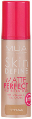 

MUA MAKE UP ACADEMY skin define matte perfect foundation Foundation(IVORY)