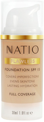 

Natio Flawless Foundation SPF 15 Foundation(Medium Tan)