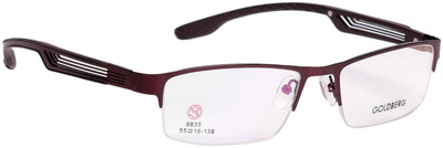 

Gold Berg Full Rim Rectangle Frame(55 mm