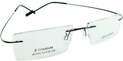 

NEWPORTS Rimless Rectangle Frame(46 mm