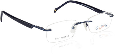 

Glitters Rimless Rectangle Frame(50 mm