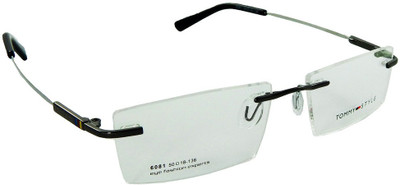 

Tommy Style Rimless Rectangle Frame(50 mm