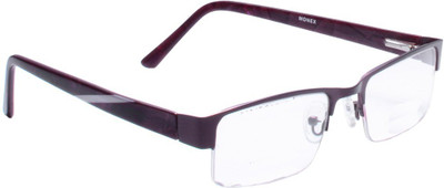 HyderabadOpticians Half Rim Rectangle Frame(50 mm