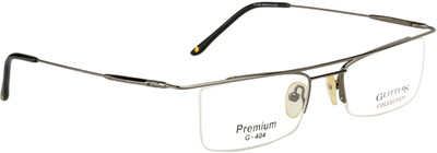 Glitters Half Rim Rectangle Frame(49 mm