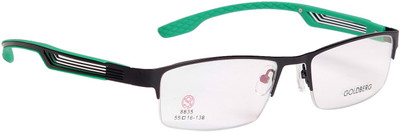 

Gold Berg Full Rim Rectangle Frame(55 mm