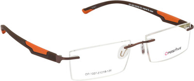 

O Positive Rimless Square Frame(50 mm
