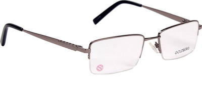 

Gold Berg Half Rim Rectangle Frame(50 mm