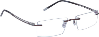 Specs N Lenses Rimless Rectangle Frame(50 mm)