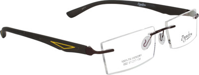 

Zyaden Rimless Rectangle Frame(51 mm