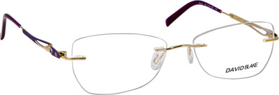 

David Blake Half Rim Cat-eyed Frame(50 mm