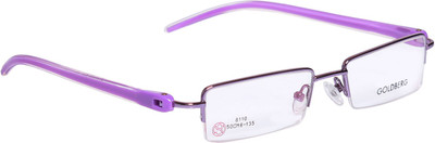 

Gold Berg Half Rim Rectangle Frame(50 mm