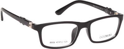 Gold Berg Full Rim Wayfarer Frame(45 mm