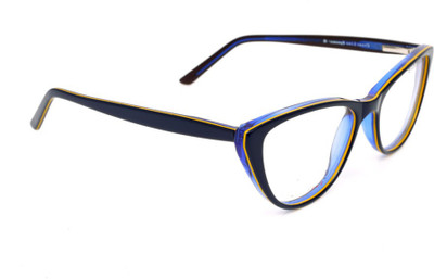 

HyderabadOpticians Full Rim Cat-eyed Frame(55 mm