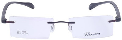 

Florence Rimless Square Frame(51 mm