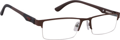 Tag Fashion Half Rim Rectangle Frame(49 mm)