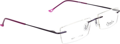 Zyaden Rimless Rectangle Frame(51 mm)