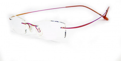 Azure Rimless Rectangle Frame(50 mm