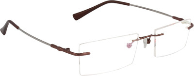 

Del Impex Rimless Rectangle Frame(51 mm