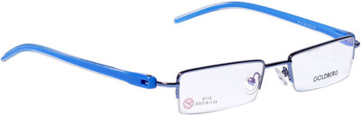 

Gold Berg Half Rim Rectangle Frame(50 mm