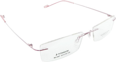 

B-Titanium Rimless Rectangle Frame(52 mm