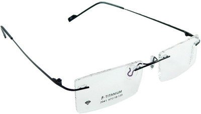 

B-Titanium Rimless Rectangle Frame(47 mm