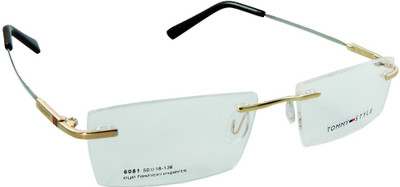

Tommy Style Rimless Rectangle Frame(50 mm