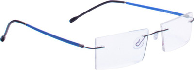 

HyderabadOpticians Rimless Rectangle Frame(52 mm