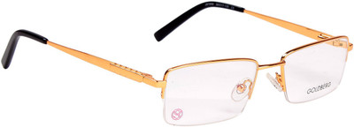 

Gold Berg Half Rim Rectangle Frame(50 mm