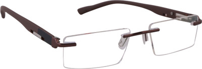 

Tag Fashion Rimless Rectangle Frame(47 mm