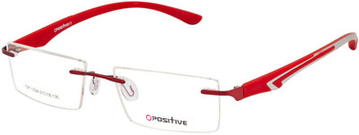 

O Positive Rimless Square Frame(50 mm