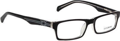 

Gold Berg Full Rim Rectangle Frame(51 mm