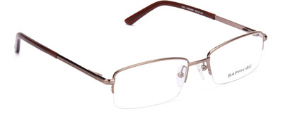 

Sapphire Half Rim Rectangle Frame(52 mm