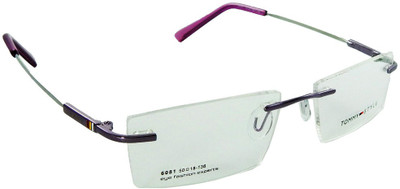 

Tommy Style Rimless Rectangle Frame(50 mm