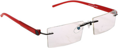 

HyderabadOpticians Rimless Rectangle Frame(49 mm