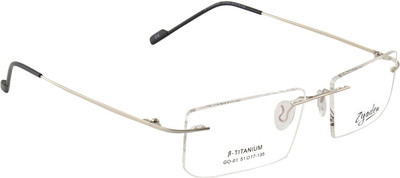 

Zyaden Rimless Rectangle Frame(51 mm