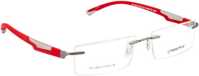 

O Positive Rimless Square Frame(50 mm