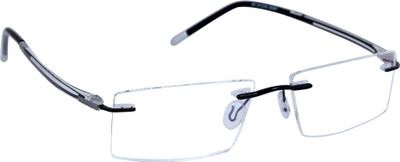 Specs N Lenses Rimless Rectangle Frame(50 mm)