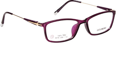 Gold Berg Full Rim Wayfarer Frame(53 mm)