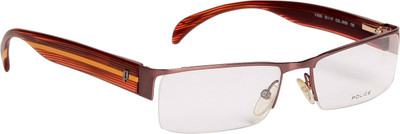 

Police Half Rim Rectangle Frame(55 mm