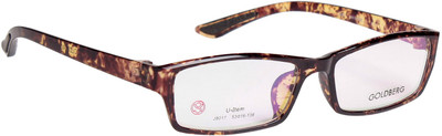 

Gold Berg Full Rim Rectangle Frame(53 mm